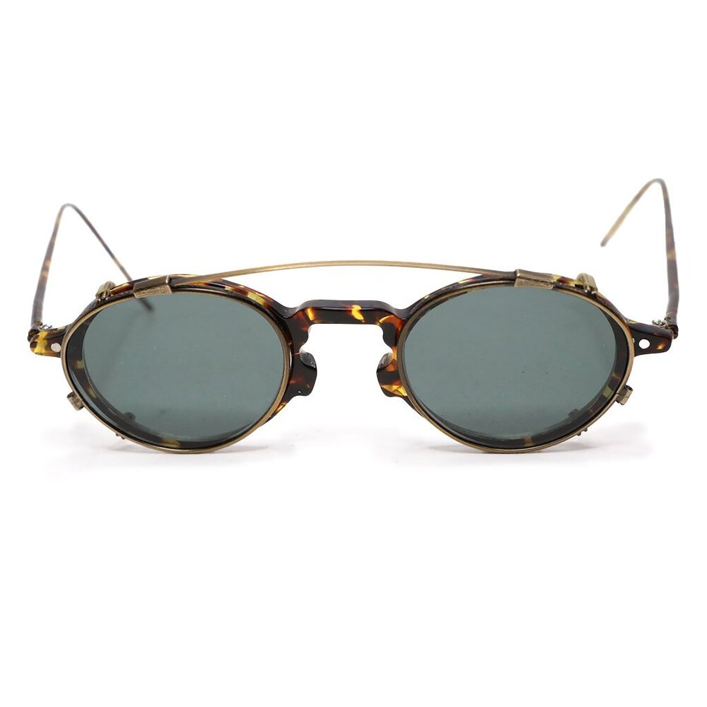 Vintage Robert La Roche Vienna Eyeglasses with Original Clip-on Sunglasses 80s/9